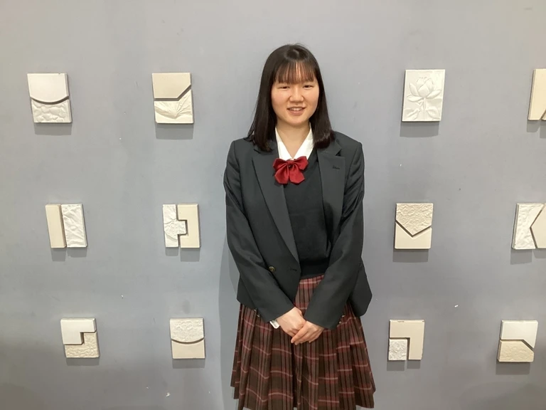 令和４年度 卒業生 高橋 美有さんから応援メッセージ